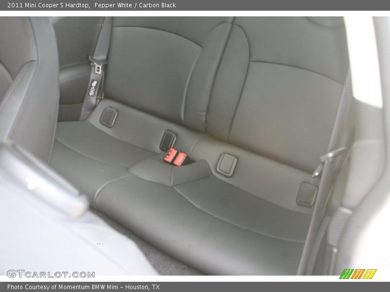 Pepper White / Carbon Black 2011 Mini Cooper S Hardtop