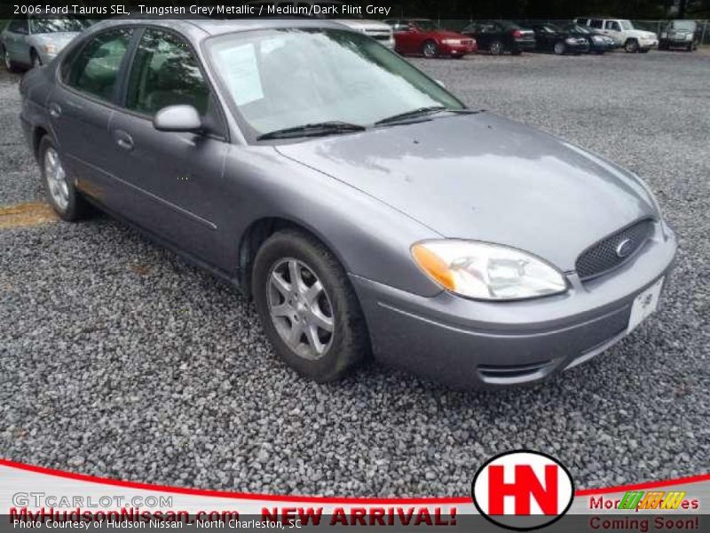Tungsten Grey Metallic / Medium/Dark Flint Grey 2006 Ford Taurus SEL