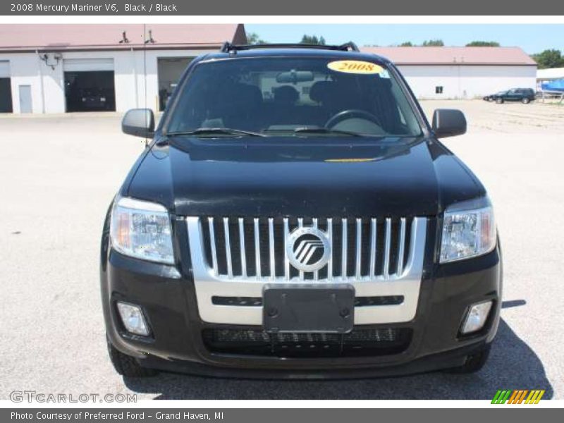 Black / Black 2008 Mercury Mariner V6