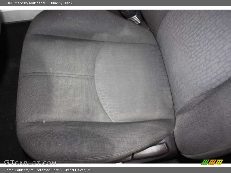 Black / Black 2008 Mercury Mariner V6