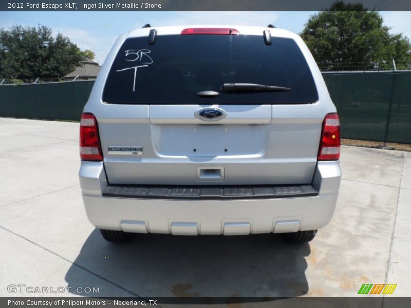 Ingot Silver Metallic / Stone 2012 Ford Escape XLT