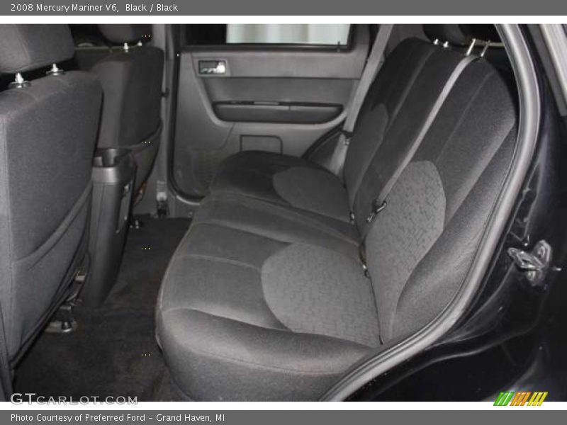 Black / Black 2008 Mercury Mariner V6