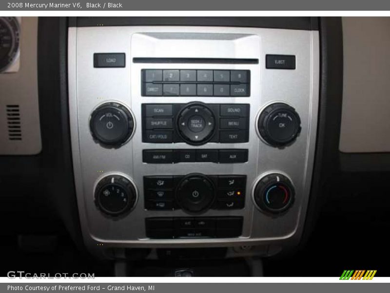 Black / Black 2008 Mercury Mariner V6