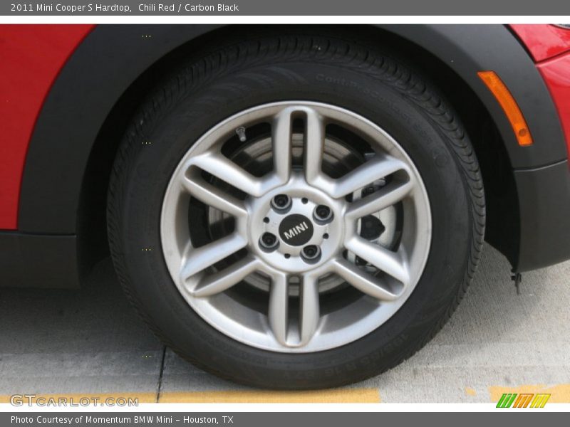 Chili Red / Carbon Black 2011 Mini Cooper S Hardtop