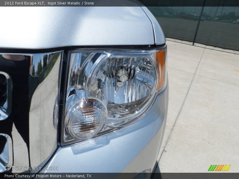 Ingot Silver Metallic / Stone 2012 Ford Escape XLT