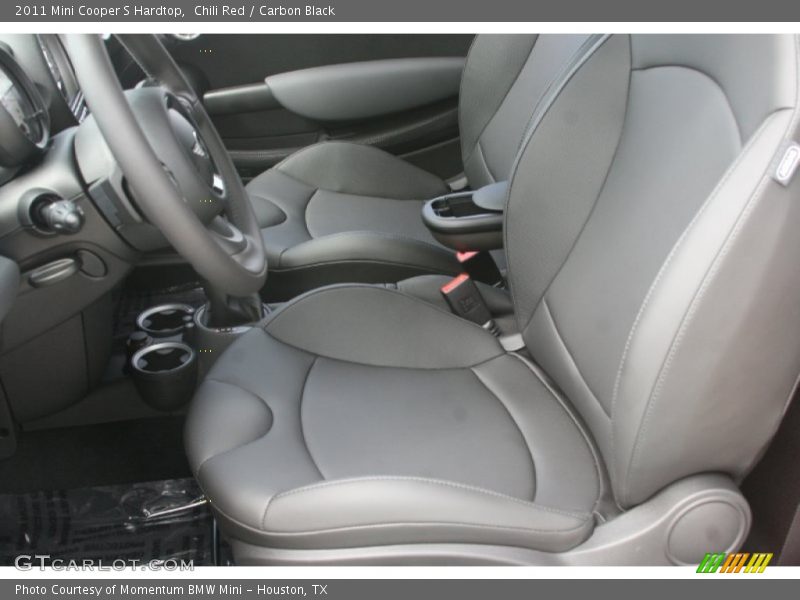 Chili Red / Carbon Black 2011 Mini Cooper S Hardtop