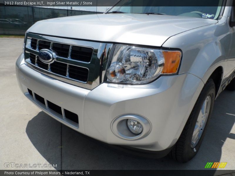Ingot Silver Metallic / Stone 2012 Ford Escape XLT
