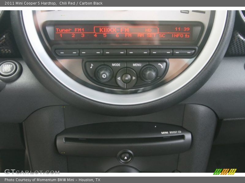 Chili Red / Carbon Black 2011 Mini Cooper S Hardtop