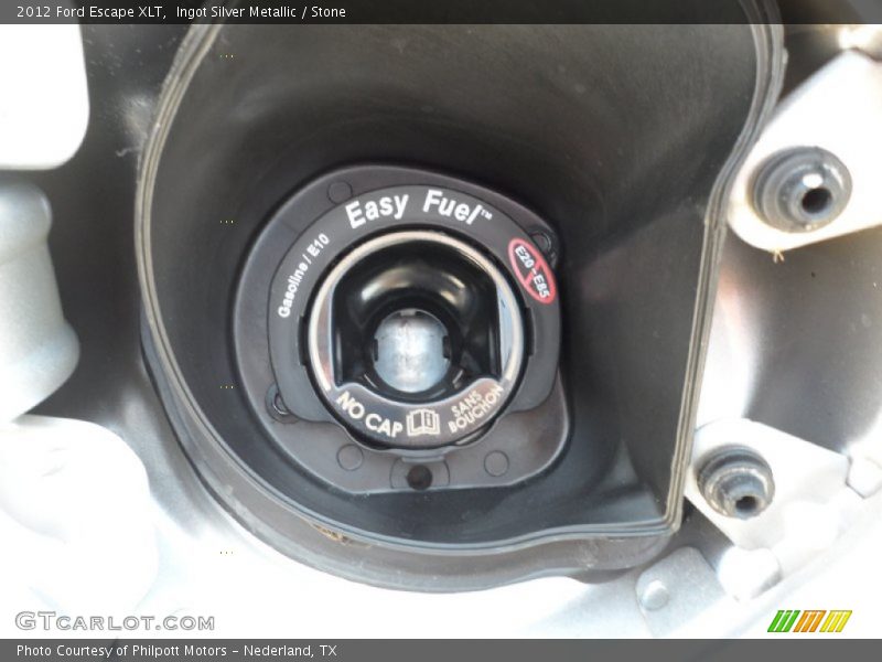 Ingot Silver Metallic / Stone 2012 Ford Escape XLT