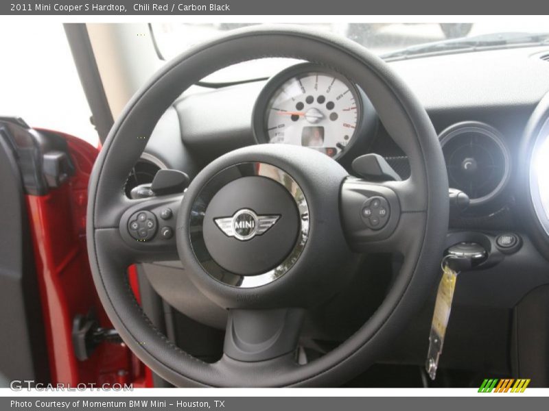 Chili Red / Carbon Black 2011 Mini Cooper S Hardtop