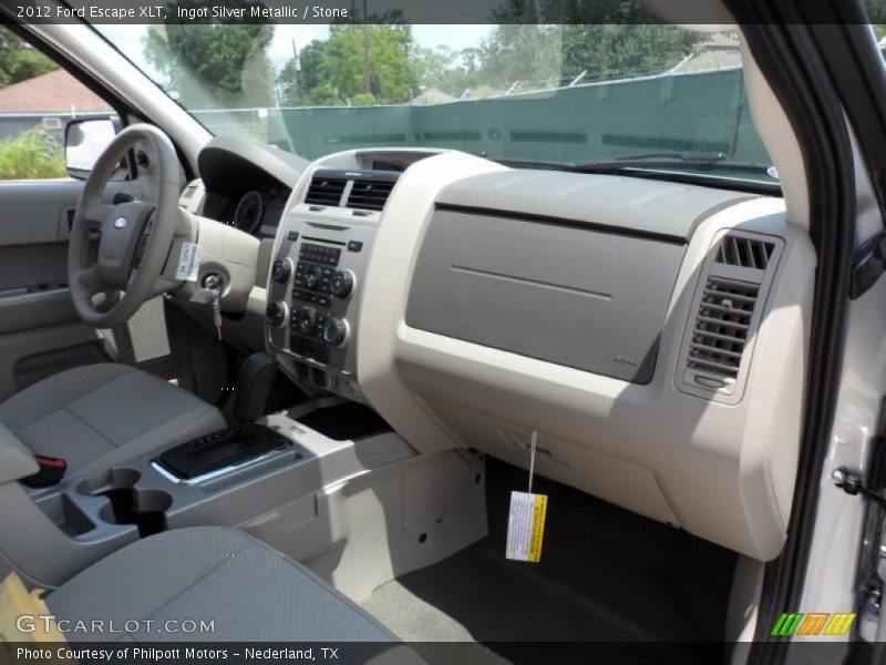 Ingot Silver Metallic / Stone 2012 Ford Escape XLT