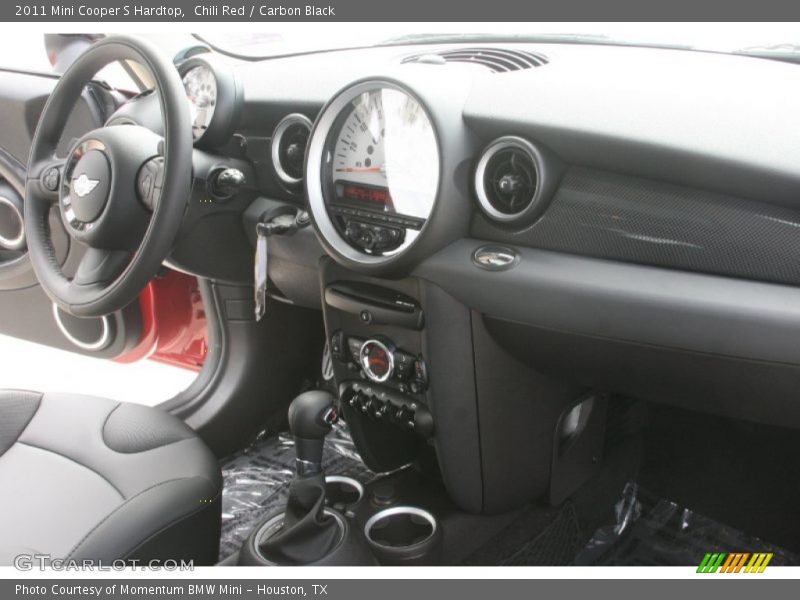 Chili Red / Carbon Black 2011 Mini Cooper S Hardtop