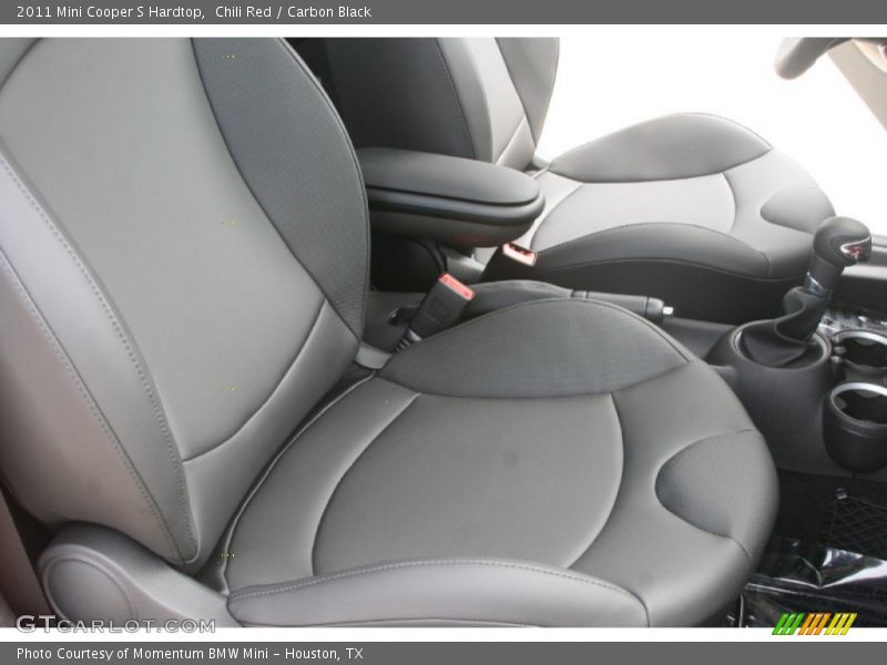 Chili Red / Carbon Black 2011 Mini Cooper S Hardtop