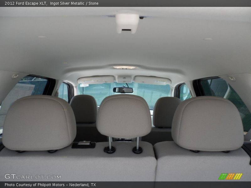 Ingot Silver Metallic / Stone 2012 Ford Escape XLT