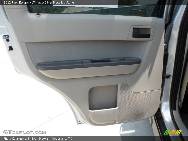 Ingot Silver Metallic / Stone 2012 Ford Escape XLT