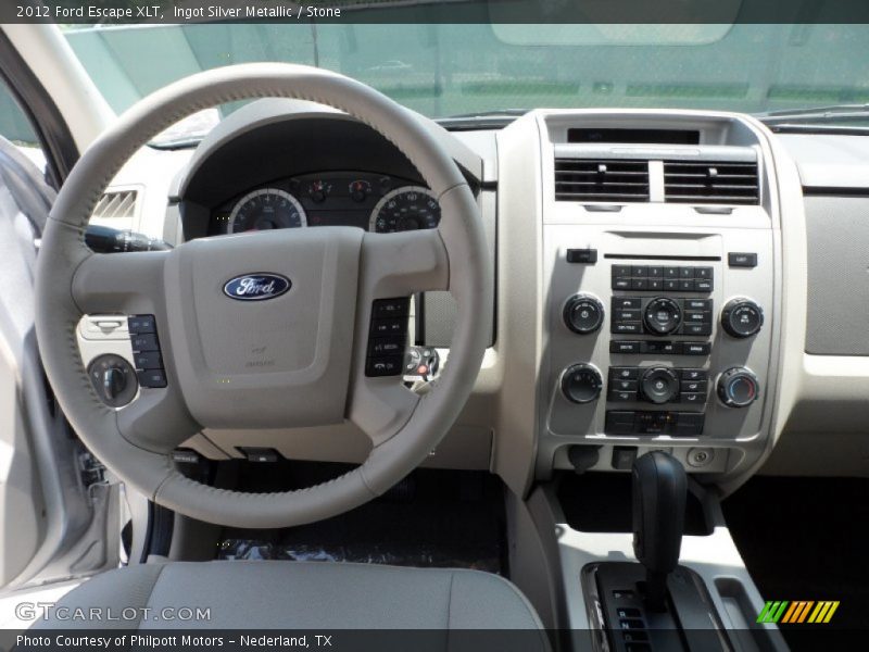 Dashboard of 2012 Escape XLT