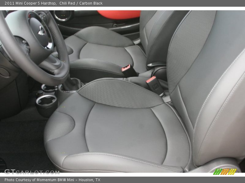 Chili Red / Carbon Black 2011 Mini Cooper S Hardtop