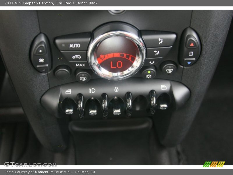 Chili Red / Carbon Black 2011 Mini Cooper S Hardtop