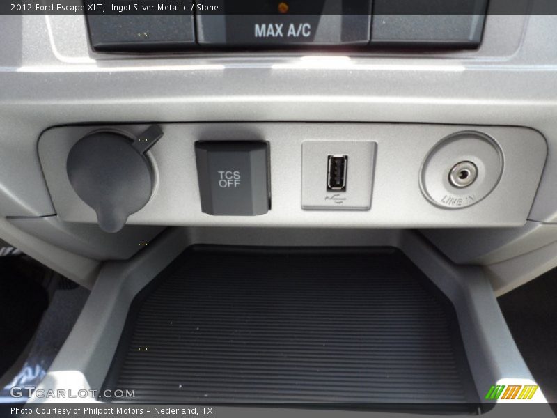 Ingot Silver Metallic / Stone 2012 Ford Escape XLT