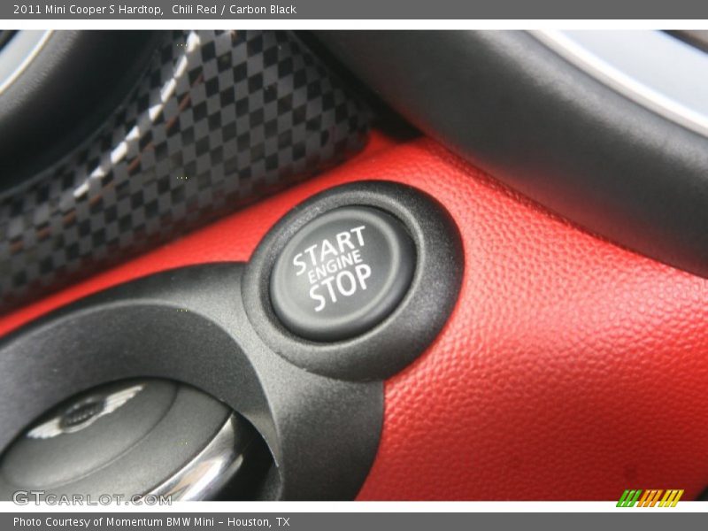 Chili Red / Carbon Black 2011 Mini Cooper S Hardtop