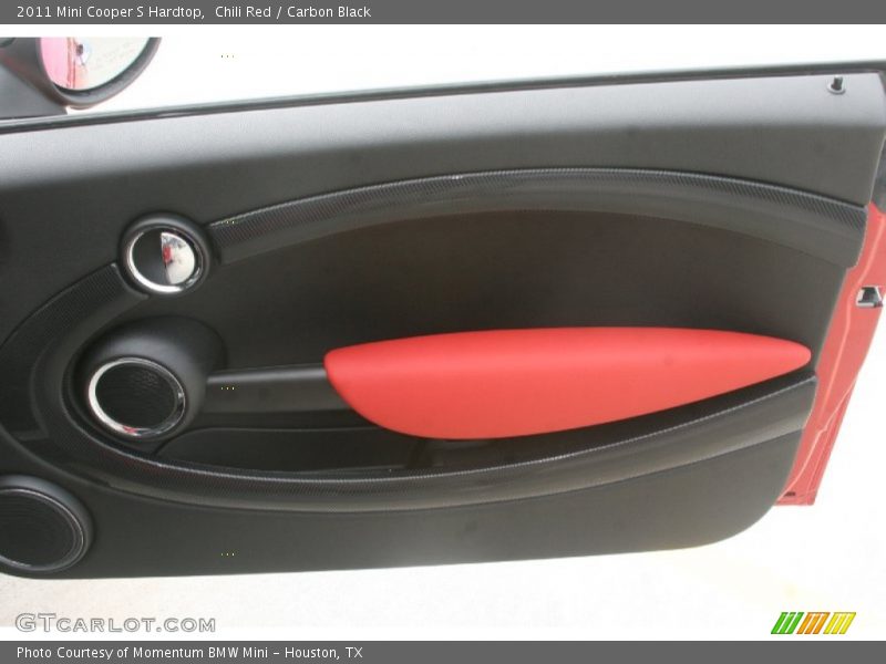 Chili Red / Carbon Black 2011 Mini Cooper S Hardtop