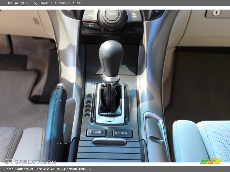 Royal Blue Pearl / Taupe 2009 Acura TL 3.5