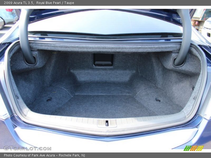 Royal Blue Pearl / Taupe 2009 Acura TL 3.5