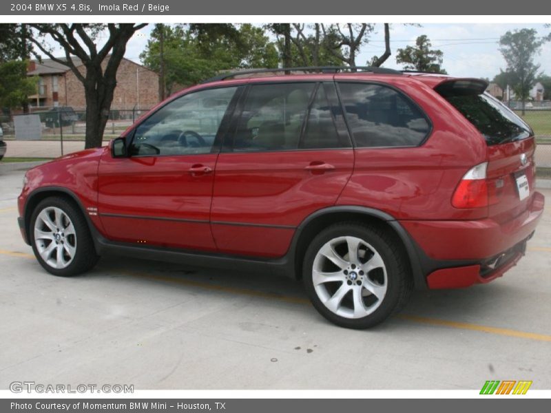  2004 X5 4.8is Imola Red