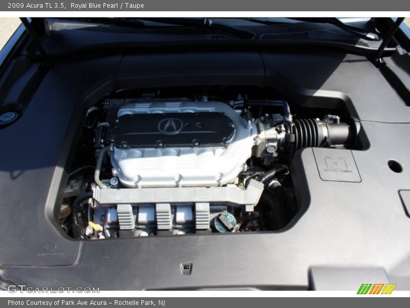 Royal Blue Pearl / Taupe 2009 Acura TL 3.5