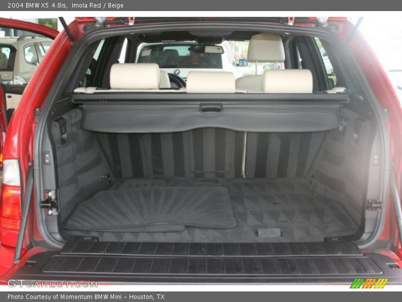  2004 X5 4.8is Trunk