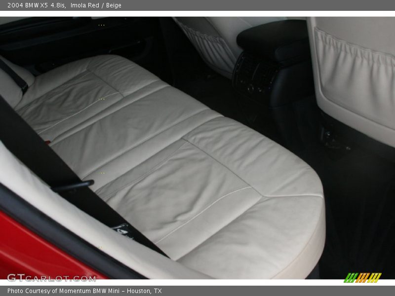 Imola Red / Beige 2004 BMW X5 4.8is