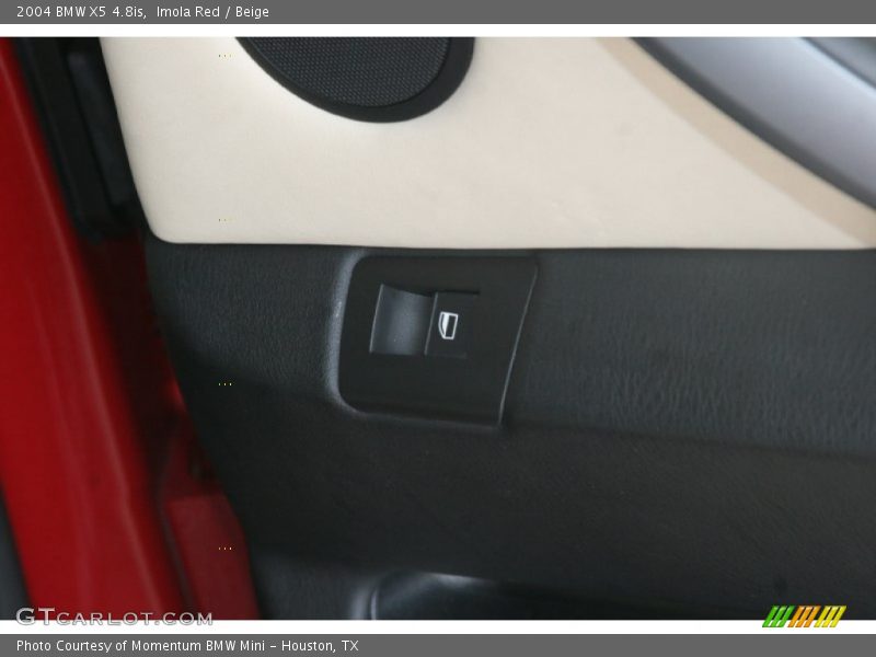 Imola Red / Beige 2004 BMW X5 4.8is