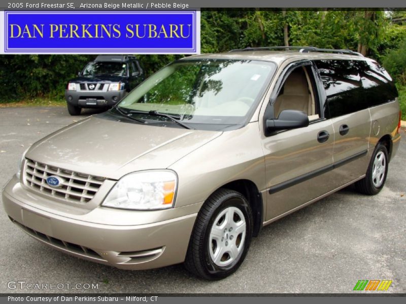 Arizona Beige Metallic / Pebble Beige 2005 Ford Freestar SE