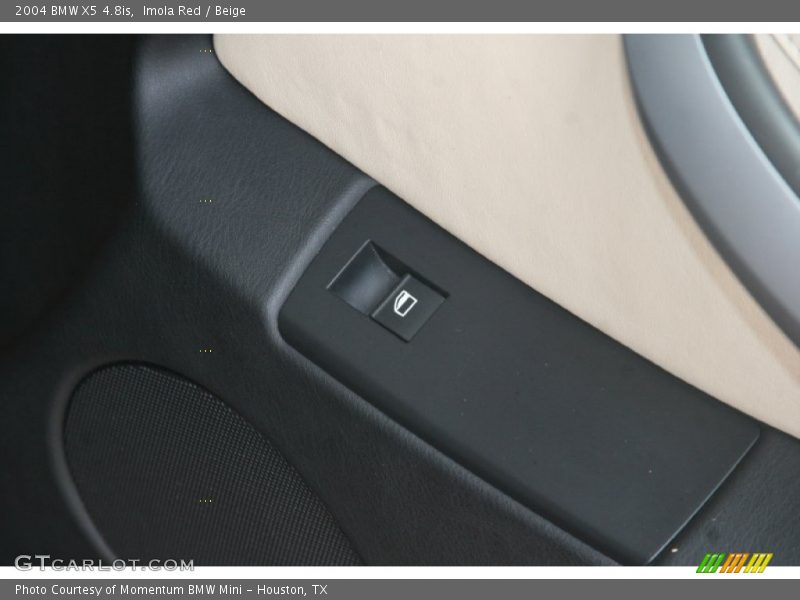 Imola Red / Beige 2004 BMW X5 4.8is