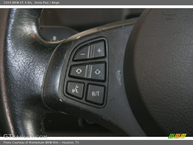 Controls of 2004 X5 4.8is