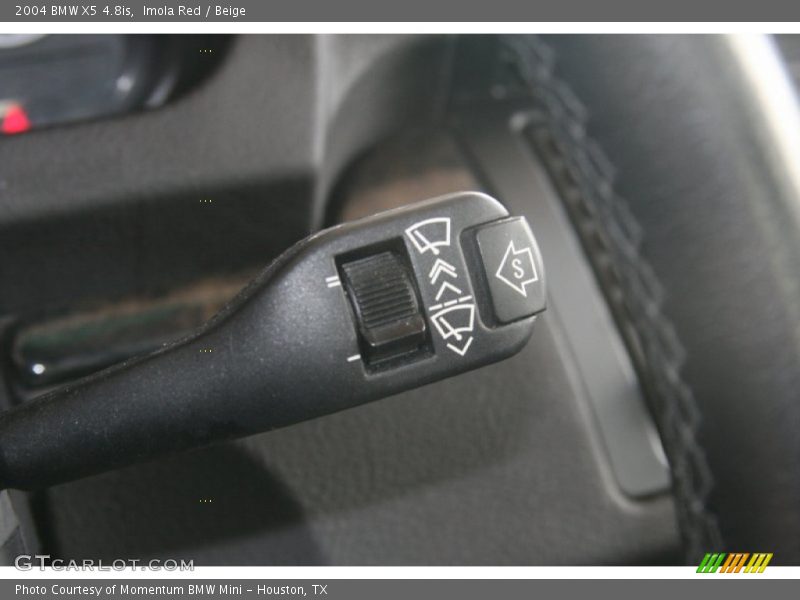 Controls of 2004 X5 4.8is