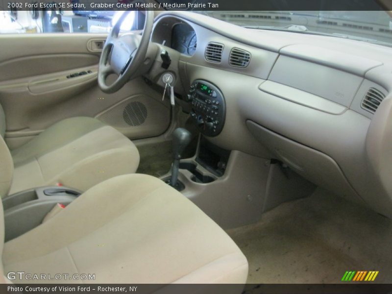  2002 Escort SE Sedan Medium Prairie Tan Interior
