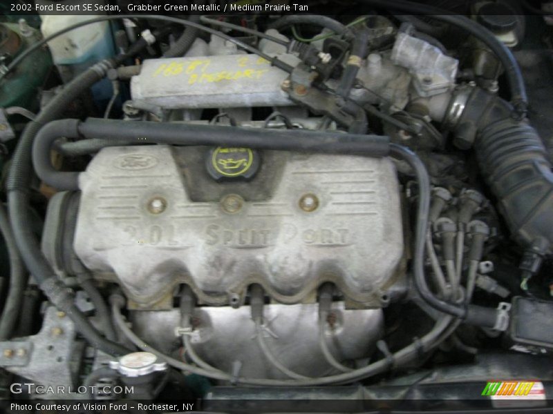  2002 Escort SE Sedan Engine - 2.0 Litre SOHC 8-Valve 4 Cylinder