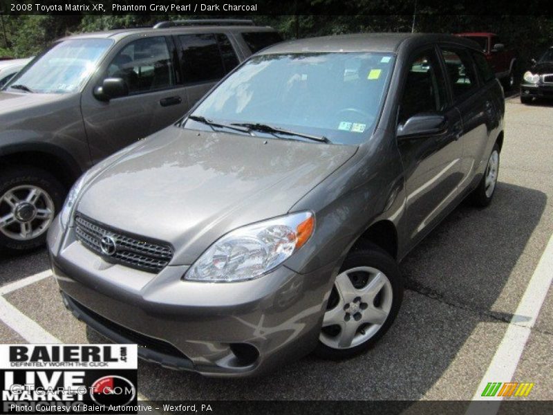 Phantom Gray Pearl / Dark Charcoal 2008 Toyota Matrix XR