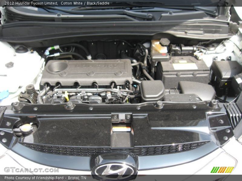  2012 Tucson Limited Engine - 2.4 Liter DOHC 16-Valve CVVT 4 Cylinder
