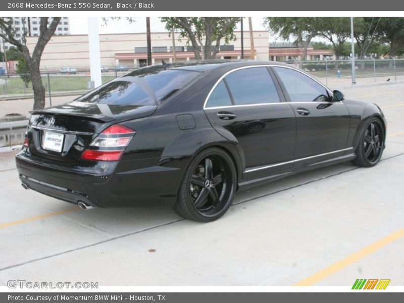Custom Wheels of 2008 S 550 Sedan