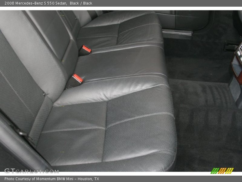 Black / Black 2008 Mercedes-Benz S 550 Sedan