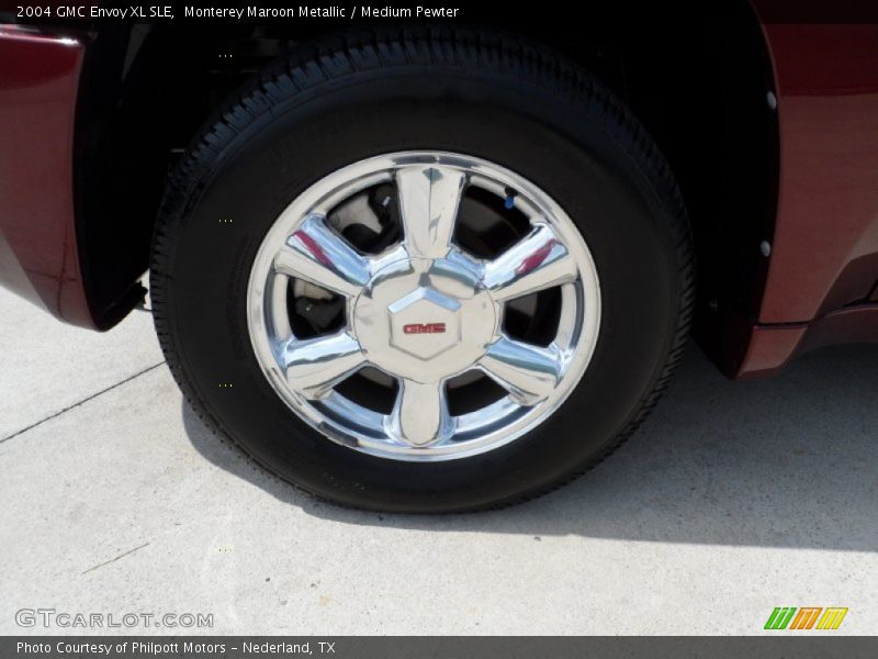 Monterey Maroon Metallic / Medium Pewter 2004 GMC Envoy XL SLE