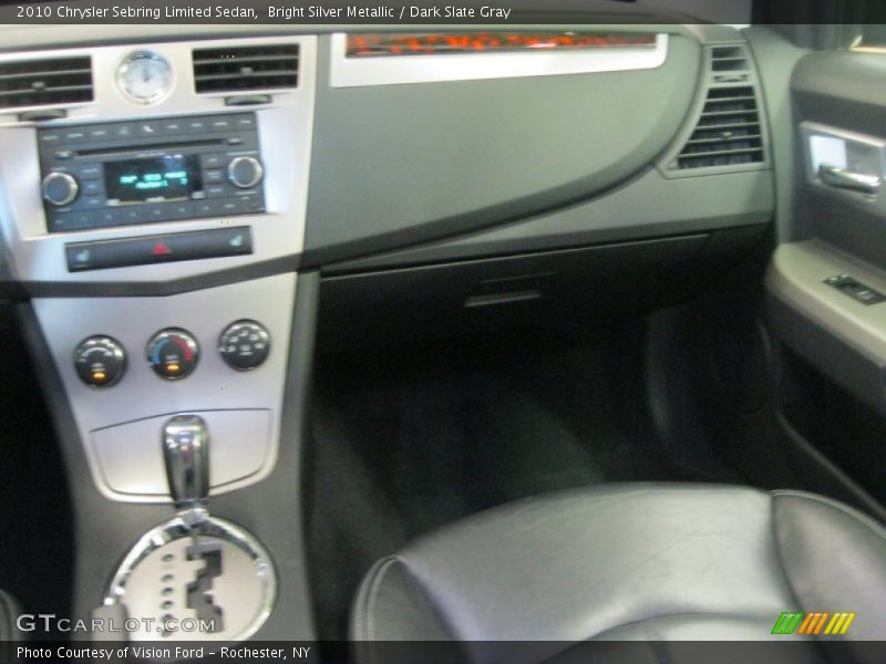 Bright Silver Metallic / Dark Slate Gray 2010 Chrysler Sebring Limited Sedan