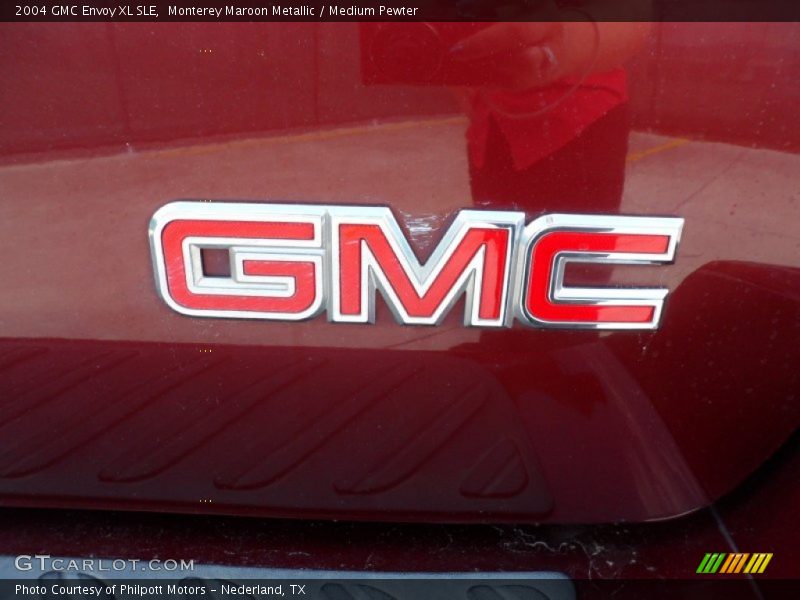 Monterey Maroon Metallic / Medium Pewter 2004 GMC Envoy XL SLE