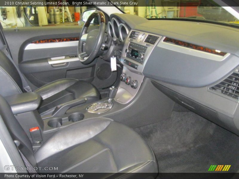 Bright Silver Metallic / Dark Slate Gray 2010 Chrysler Sebring Limited Sedan