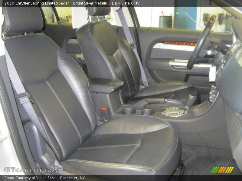 Bright Silver Metallic / Dark Slate Gray 2010 Chrysler Sebring Limited Sedan