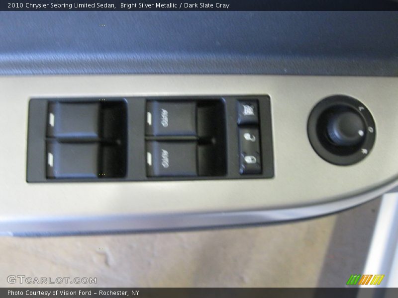 Bright Silver Metallic / Dark Slate Gray 2010 Chrysler Sebring Limited Sedan