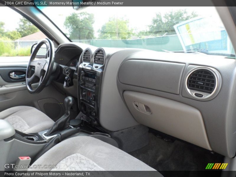 Monterey Maroon Metallic / Medium Pewter 2004 GMC Envoy XL SLE