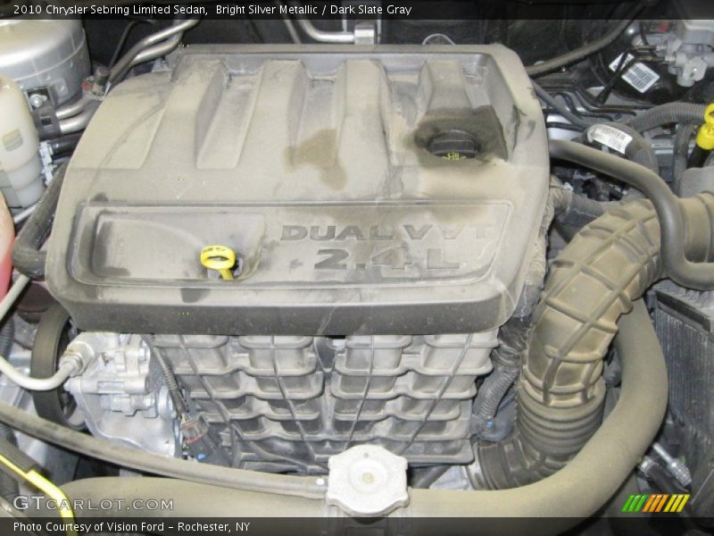 Bright Silver Metallic / Dark Slate Gray 2010 Chrysler Sebring Limited Sedan